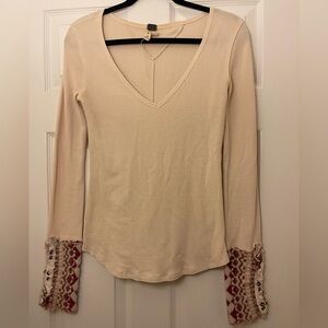 Free People Long Sleeve Top